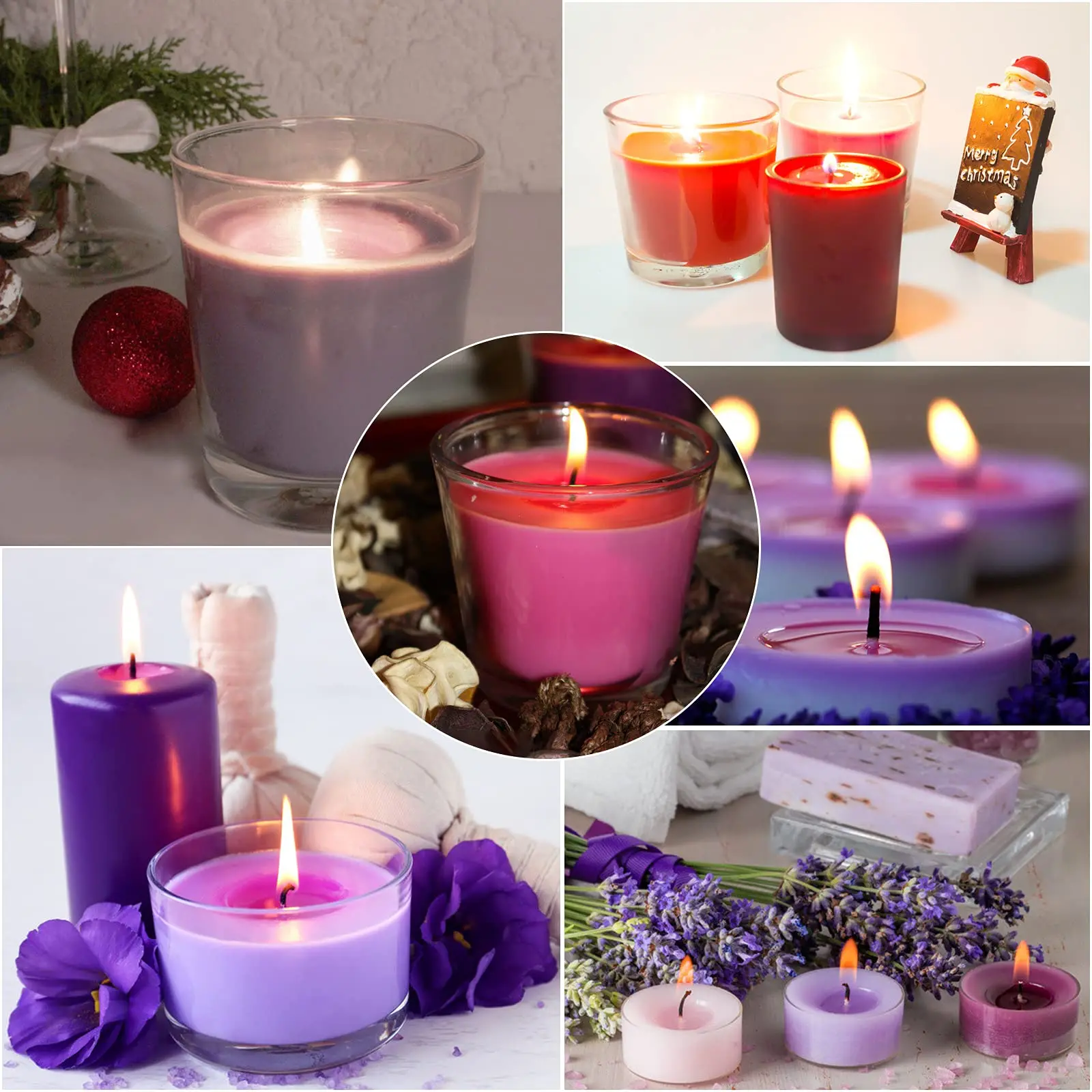 34 Color 5g Candle Dyes for Candle Making Aromatherapy Candle Wax