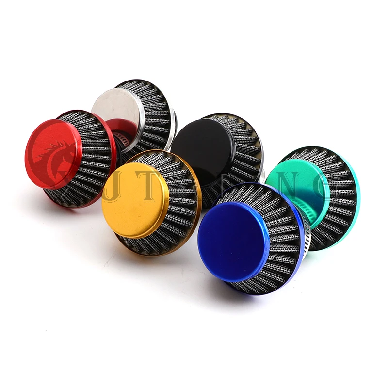35mm 38mm 42mm 44mm Air Filter Intake Mushroom Head Air Cleaner For Gas Motorized Bicycle Push Mini Moto Pocket Bike ATV Quad