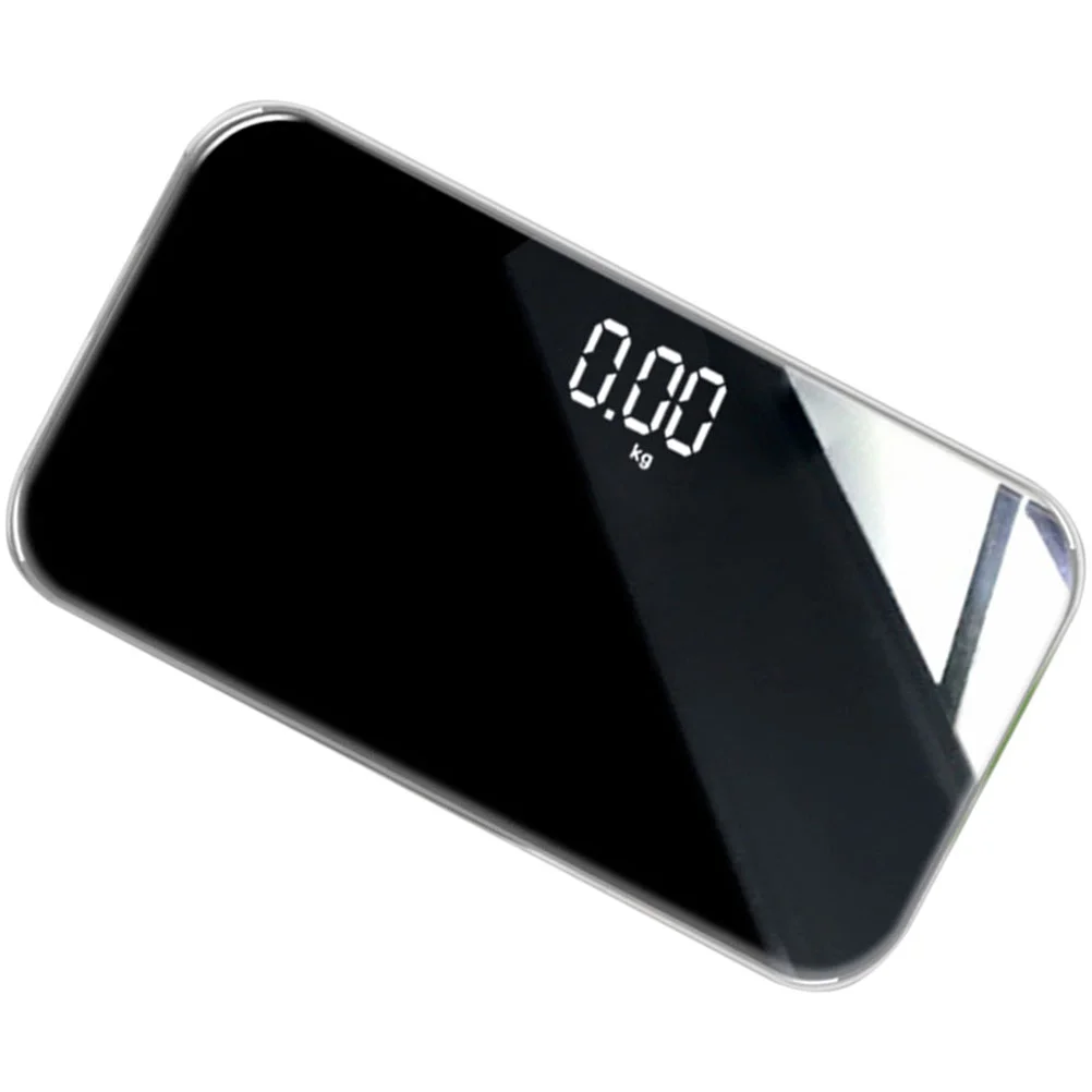 Weight Balance Scale Body for People Mirror Portable Girls Electronic Scales Liquid Crystal Plastic