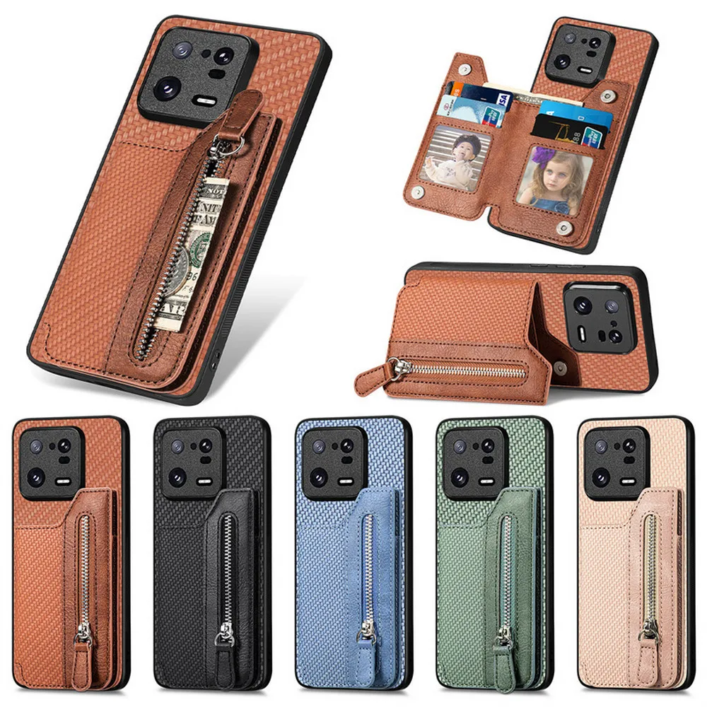 Per Xiaomi 14 13 T 12T 11T Pro 5G Custodia Con Cerniera Portafoglio In Pelle Posteriore Funda Xiaomi Mi 11 Lite Ne Luxury Cover Mi 14 13 T 10T Pro Etu