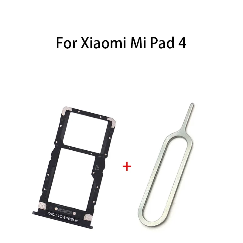 Sim Card Tray & Micro Sd Card Tray For Xiaomi Mi Pad 4
