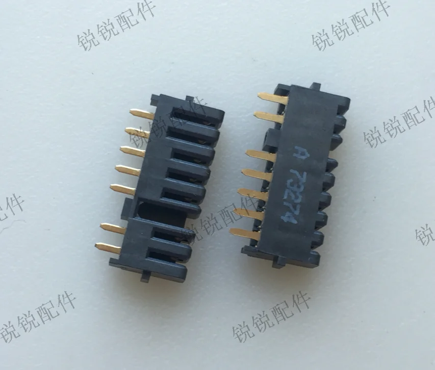 

Бесплатная доставка, держатель аккумулятора SUYIN, гнездо 7P, разъем для аккумулятора, порт для зарядки аккумулятора ноутбука