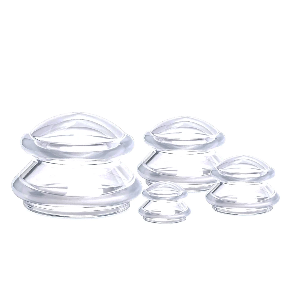 Anti-cellulite Silicone Suction Cup Ventosas Massage Body Cups Vacuum Cupping Therapy Set Masajeador Face Sucker Slimming Jars 6