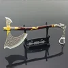 18cm God of War Weapon Peripherals Katana The Leviathan Axe Kratos Game Metal Model Keychain  Peripherals Action Figure Gift Toy 4
