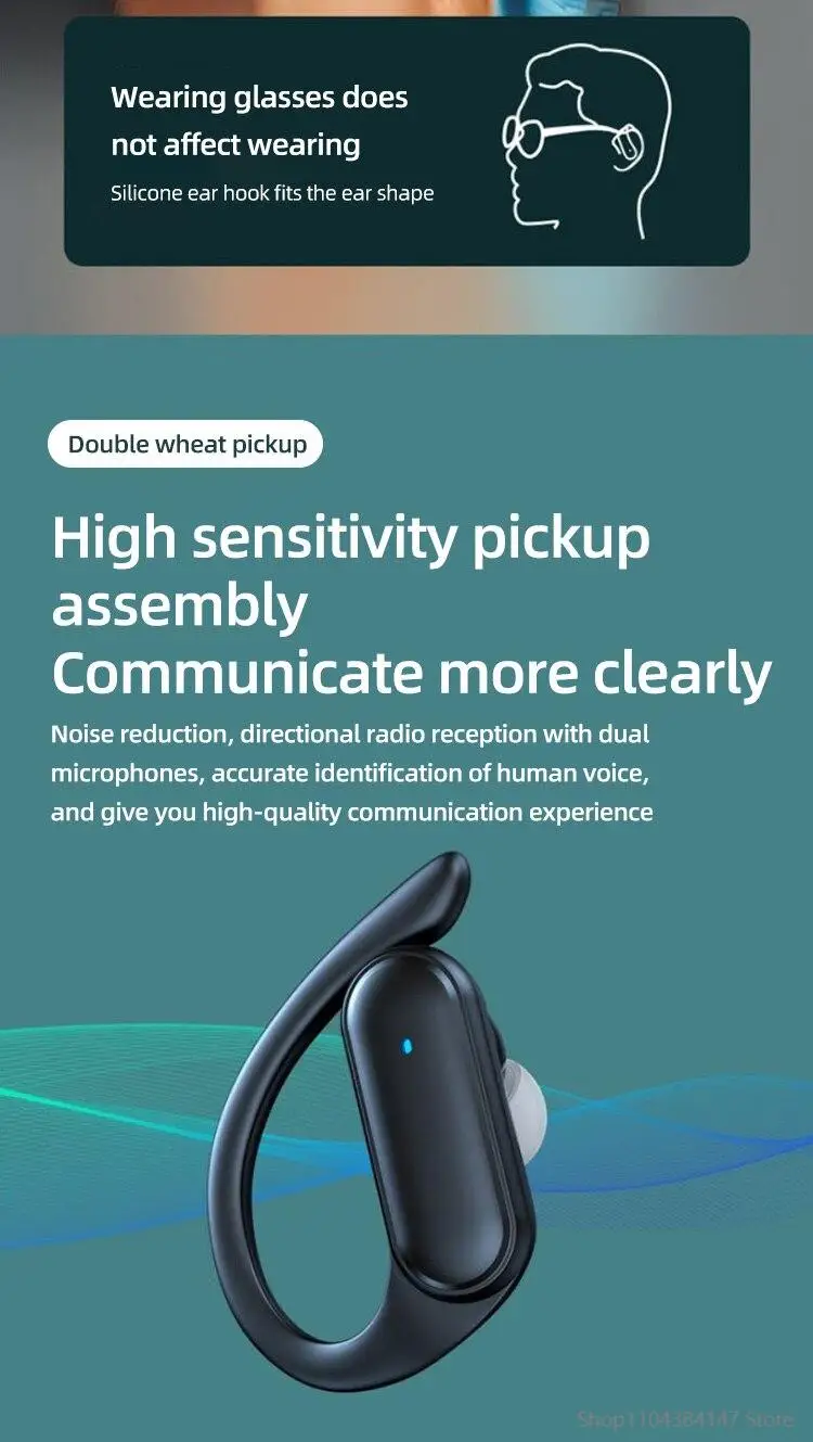 Écouteurs bluetooth 5.3 sans fil avec réduction de bruit et micro_voghion.com