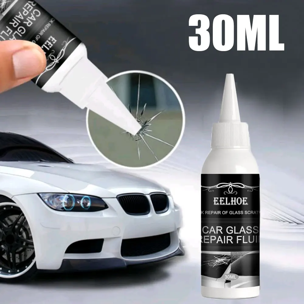 Nuovo strumento di riparazione per parabrezza per auto, kit di riparazione per schermo del telefono per finestrino dell'auto, colla per polimerizzazione del vetro, ripristino delle crepe dei graffi del vetro automatico - Image 2