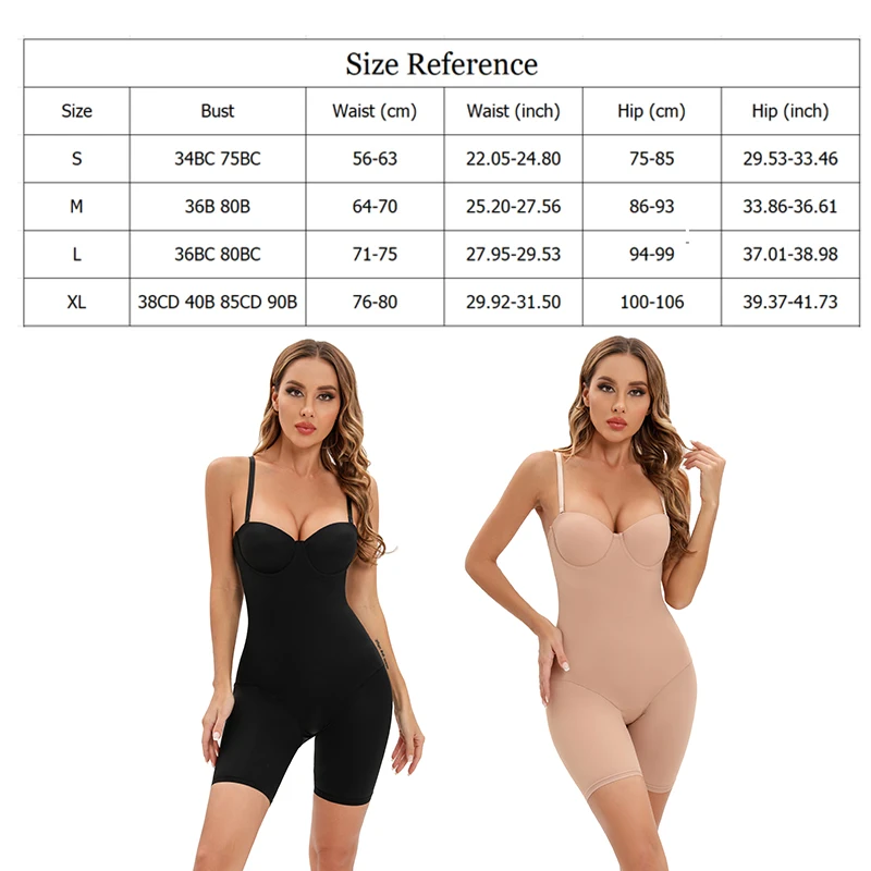 Body donna Shapewear Body Shaper con coppa compressione corpi pancia guaina vita Trainer biancheria intima dimagrante riduttiva