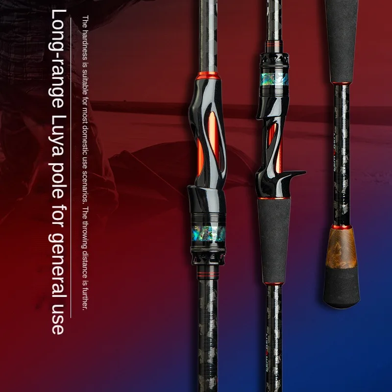 

Demon Hunter-Fishing Rod ML Quick-Adjusting Casting Spinning, Сверхлегкий, сверхтвердый углерод, универсальная приманка, вес 5-15 г