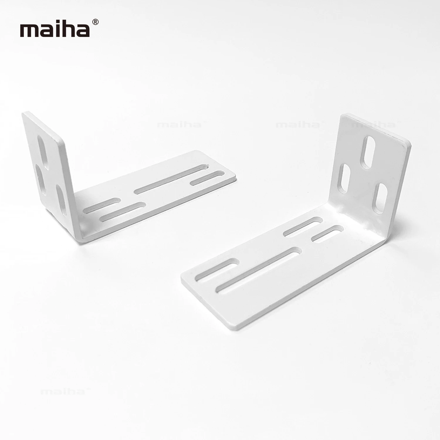 Maiha Smart Cortina Elétrica Sistema Motor Wall Mounted Corner Bracket l Forma Suporte