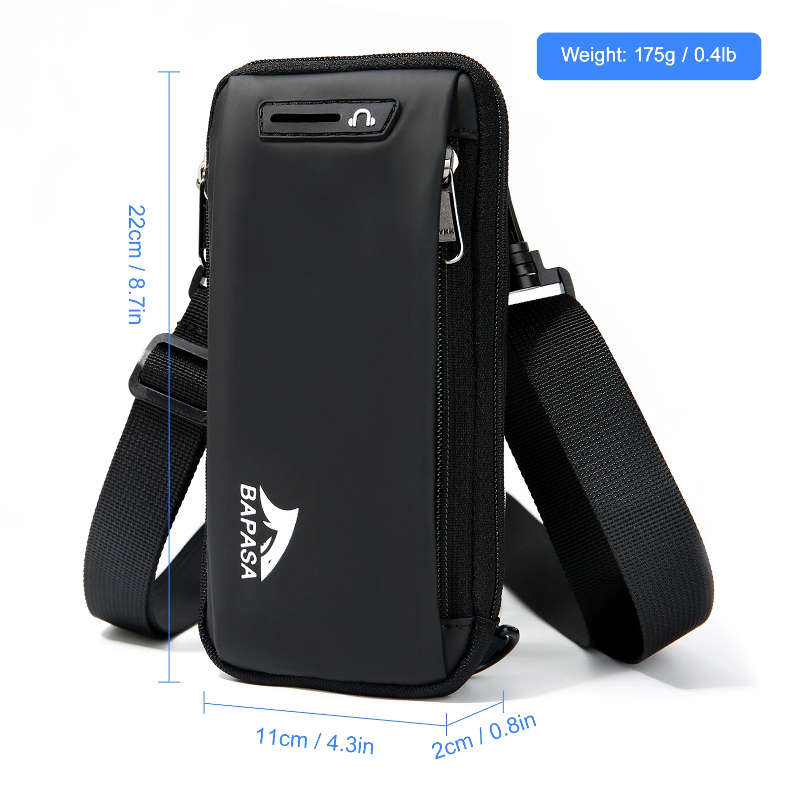 Slim phone bag Man Mini Portable Phone Bag Phone Purse Cross Body Bag Waist Phone Pouch Fit 6.5 7.5 Inch Phones durable to use 5