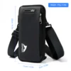Slim phone bag Man Mini Portable Phone Bag Phone Purse Cross Body Bag Waist Phone Pouch Fit 6.5 7.5 Inch Phones durable to use 5