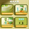 Children's catapult frog turntable cartoon net fishing bouncing little frog concentration training sound and light electric toy 3