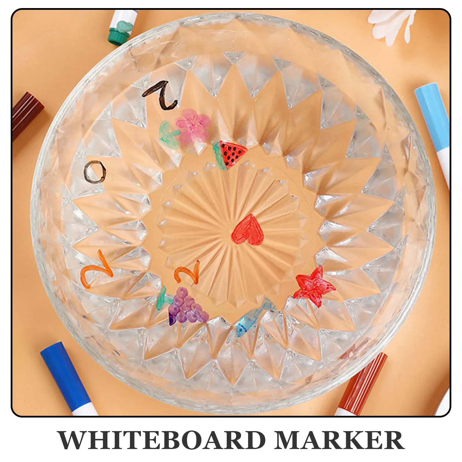 창의적인 예술 활동을 위한 8Pcs 플로팅 워터 페인팅 펜 지울 수 있는 화이트보드 마커 부드러운 쓰기 다채로운 페인트