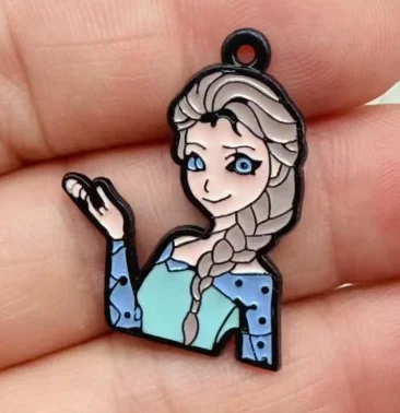 10 pcs  Cartoon Charms Enamel Charms Pendants for Jewelry Making Necklaces Earrings Braceltes DIY Crafts Gifts - 4