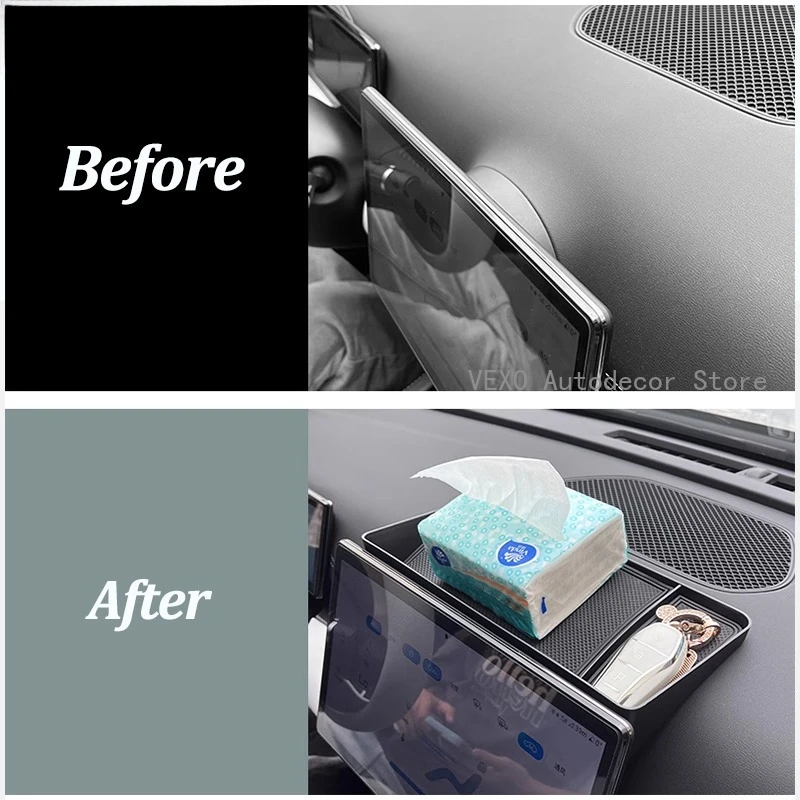 재코 J7 익스플로어 6 PHEV 2025 2024 차량용 수납함 뒷좌석 중앙 콘솔 대시보드 수납함 정리함 액세서리