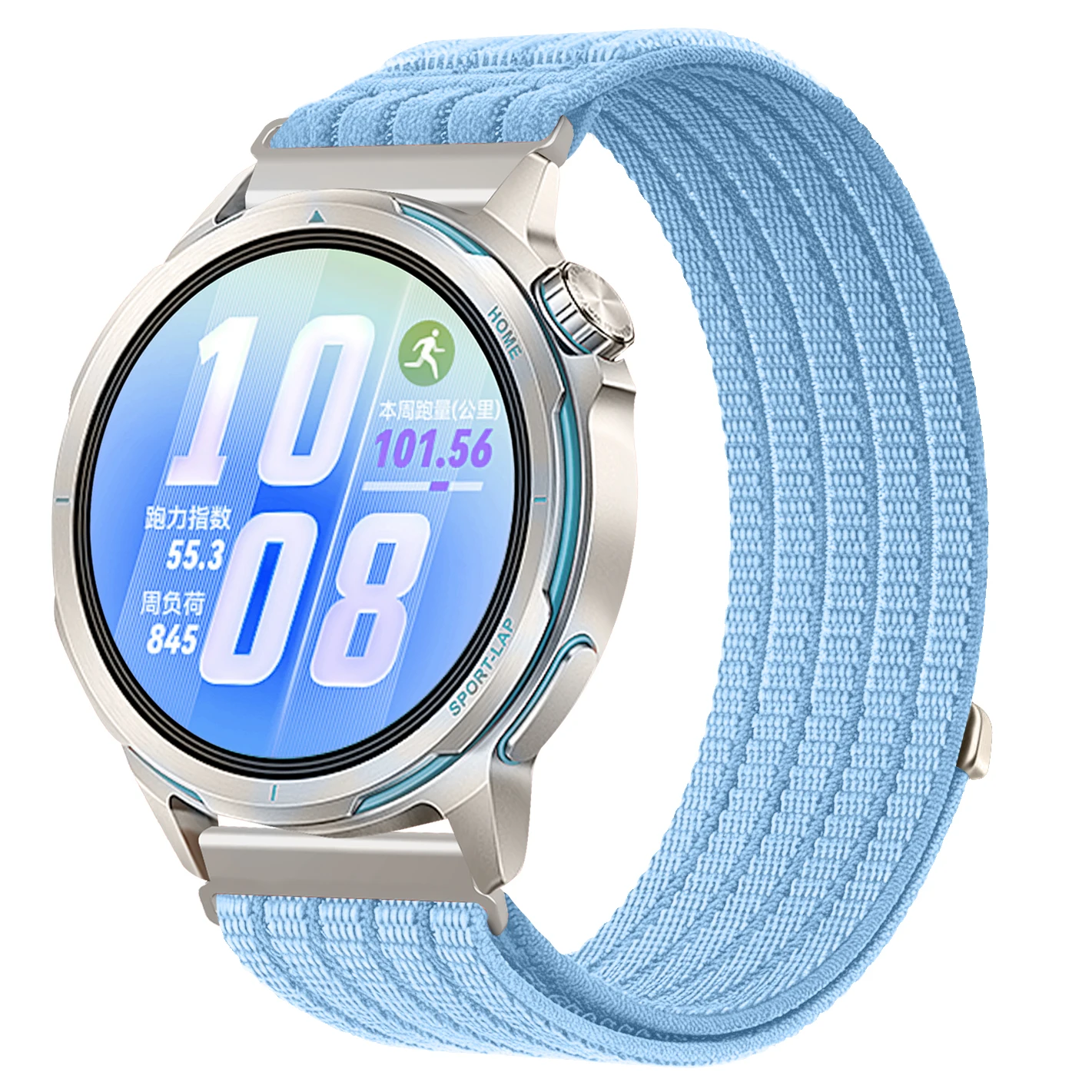 Nylon Sport Band Soft Wristband - Adjustable Strap for Smartwatches (18/20/22mm)