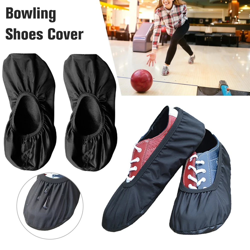 Top-1 Pair Premium Bowling Shoe Covers ,For Inside And Outside Of The Bowling Center Household Office Walking Around