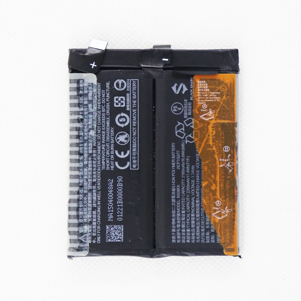 2 Pz 5 Pz 10 Pz 4500Mah Bs08Fa Batteria Per Xiaomi Black Shark 4 4Pro Prs-A0 Ksr-A0 Batteria