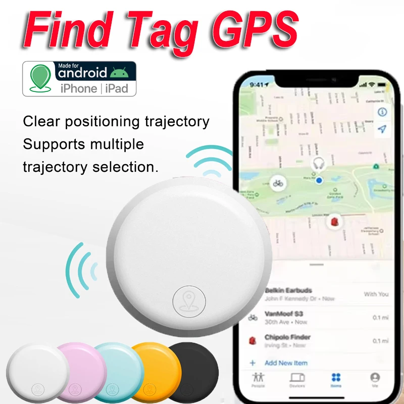 Gps Child Anti Loss Device Global Positioning Pet Locator Old People Car Tracker Android Apple Universal Airtag 2025 NEW
