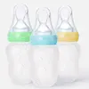 Safe and Practical Silicone Baby Bottle with Spoon Food Supplement Rice Cereal Bottle Squeeze Spoon Milk Feeding Bottle Cup 1