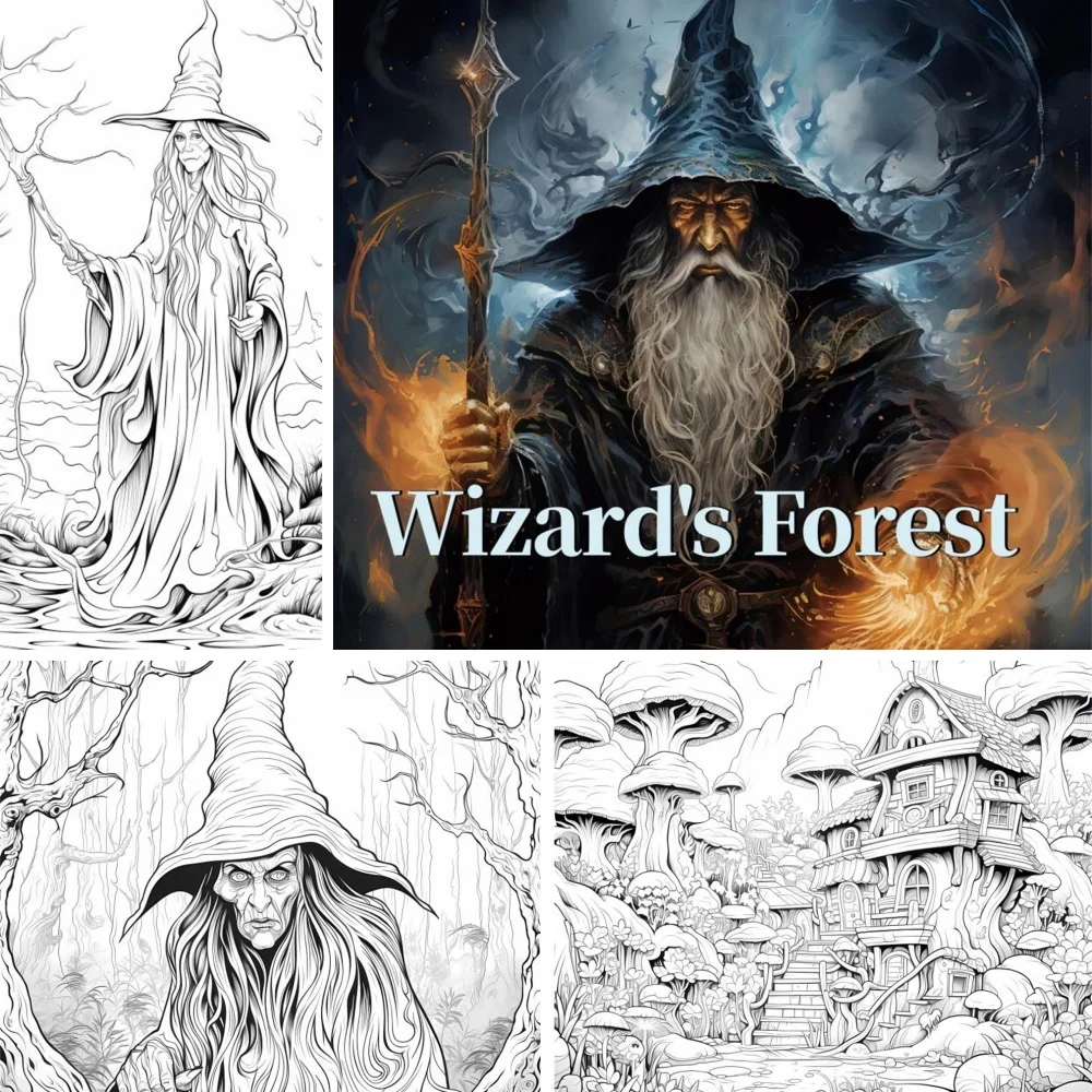 1pc Art Coloring Book 22 Page Coloring Books Gift For Birthday Party Relieve Stress Kill Time Graffiti Painting Drawing Art Book 4