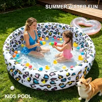 Piscine gonflable pour enfants à motif léopard, piscine extérieure, piscine intérieure, piscine à balles océaniques, piscine pour bébé, piscine en PVC 1
