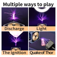 Bluetooth Music Tesla Coil Arc Plasma Loudspeaker Wireless Transmission Experiment Desktop Toy Model SSTC SS02 DIY Kits Module 2
