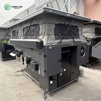 Tenda da campeggio per cassone pick-up, cabina da campeggio rimovibile, box rigido per campeggio