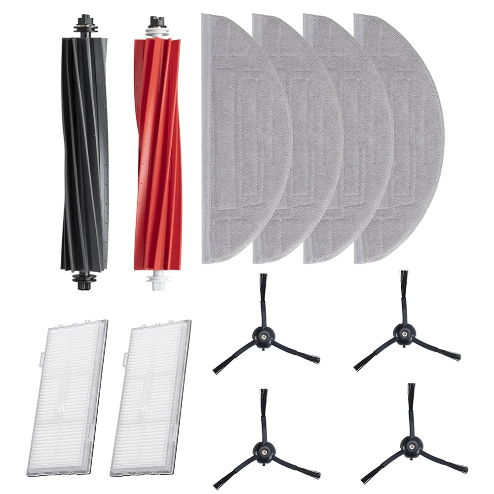 

Обеспечьте максимальную производительность вашего робота-пылесоса S8 Pro Ultra, Премиум роликовый боковой фильтр с щеткой и набор для швабры