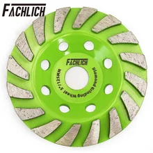 

FACHLICH 1pc Diamond Sintered Dia125mm Grinding Wheel Tile Concrete Marble Ceramic Polishing Milling Angle Grinder Turbo Tools