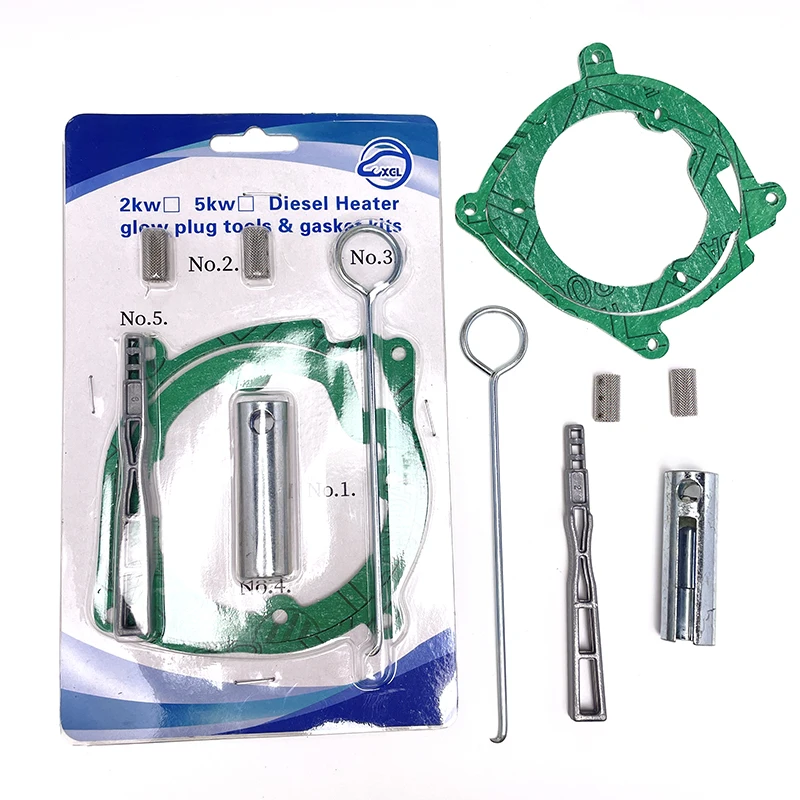 2KW 5KW Glow Plug Repair Kit for Air Diesel Parking Heater Car Truck Boat car heater accessories glow plug glow plug repair kit air diesel heater diesel heater