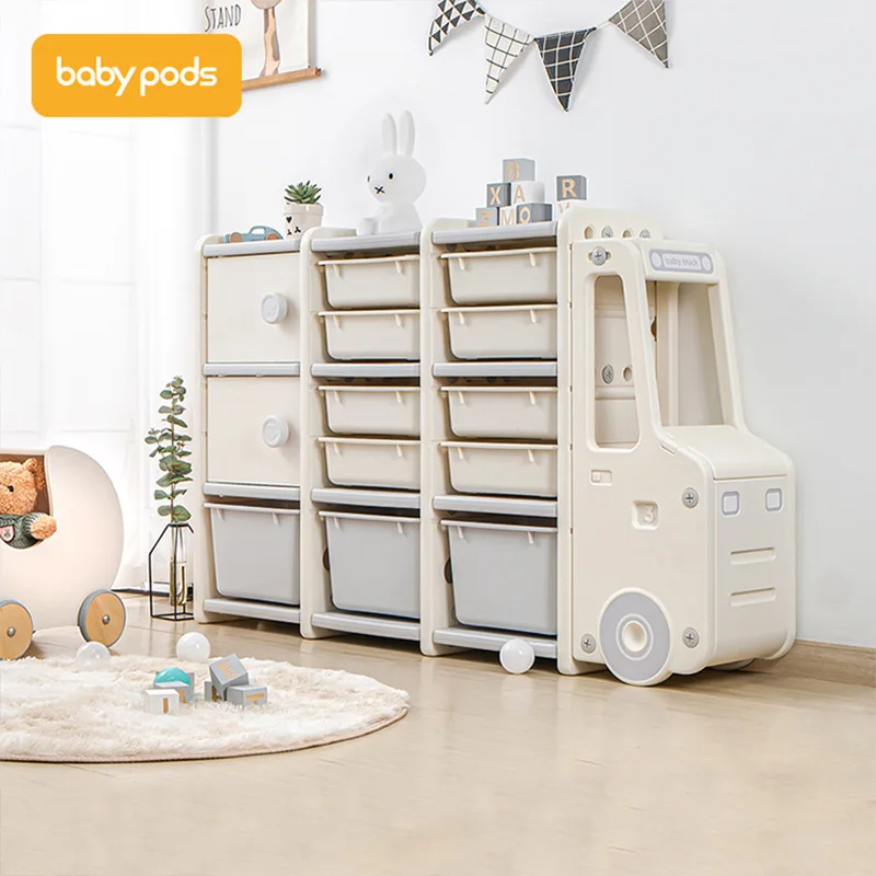 

Children's Toy Storage Rack Storage Cabinet Storage Cabinet Baby Toy Rack Sorting Cabinet