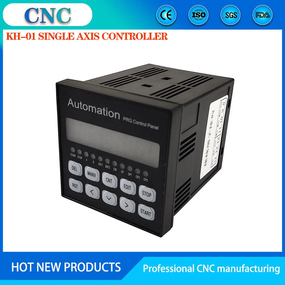 CNC Uniaxial motor paso a paso controlador de movimiento controlador automatización PRG Control Panel 220V