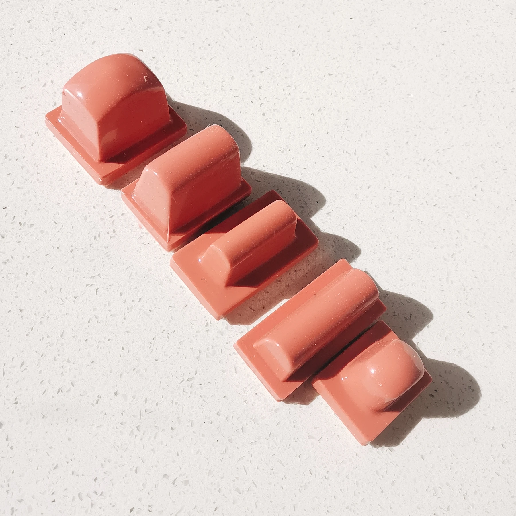 One Piece 25 Degree Pad Printing Rubber Head High Density Corrosion Resistance for Pneumatic Machine