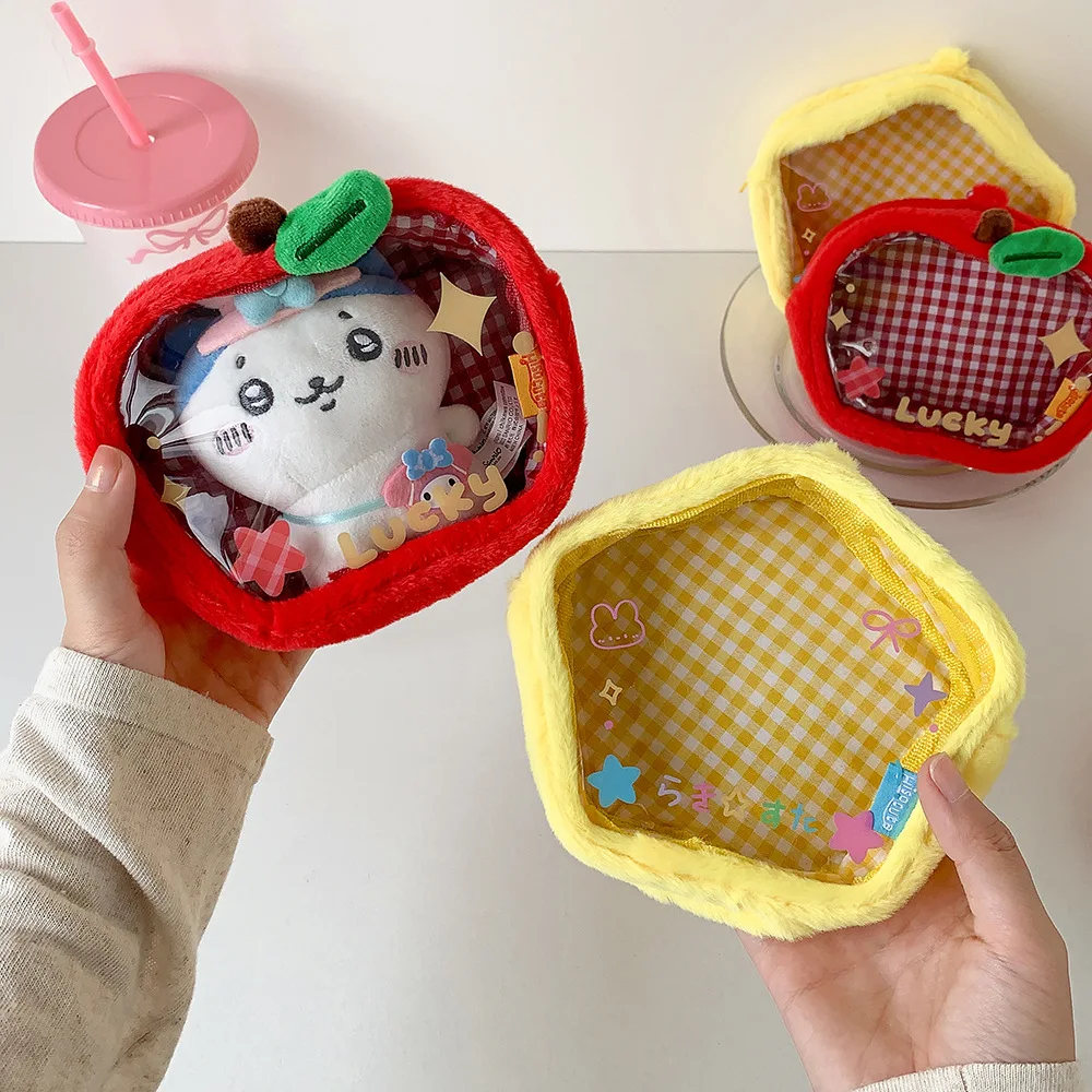 INS Cartoon XINGX Baby Walking Bag Doll Storage Display Pendant Bag Anime Bar Bag Doll Dustproof Hand Bag