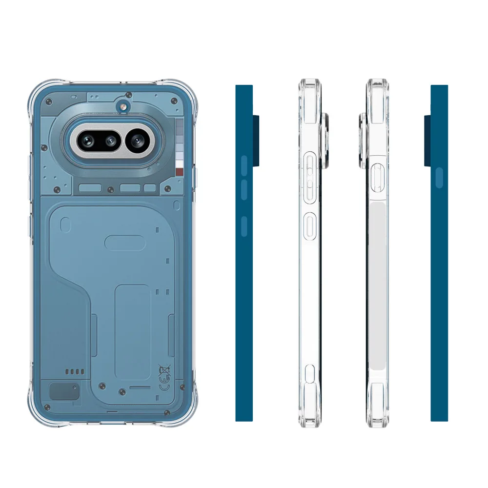 Air Cushion Shockproof Silicone TPU Back Cover