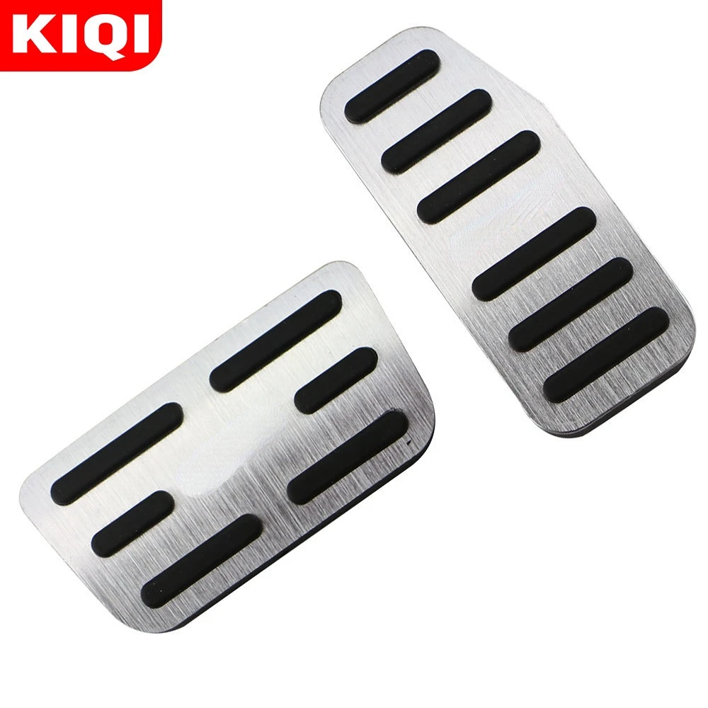 Car Pedals Pedal Cover 2Pcs/Set AT Car Pedals for Honda Fit Jazz 2011-Replacement Parts Accessories Auto Brake Gas Pedal Protector Cover