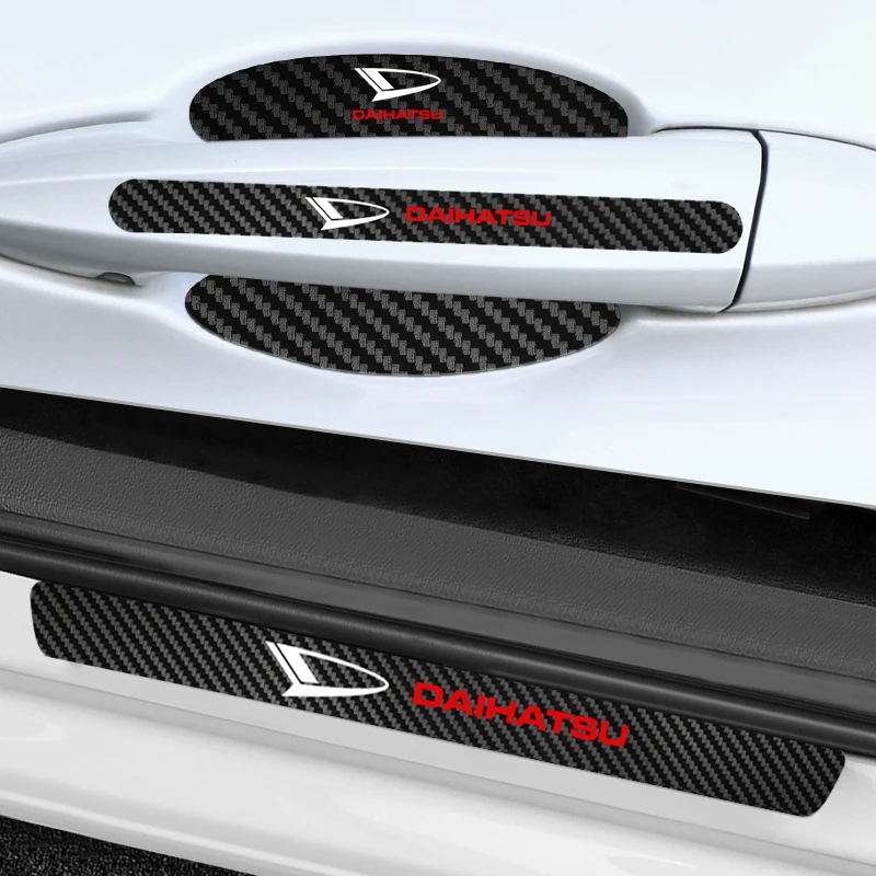 Protezione Della Maniglia Della Ciotola Della Portiera Dell'Auto Con Adesivi Per La Protezione Del Davanzale Della Porta Dell'Auto Per Daihatsu D-Base