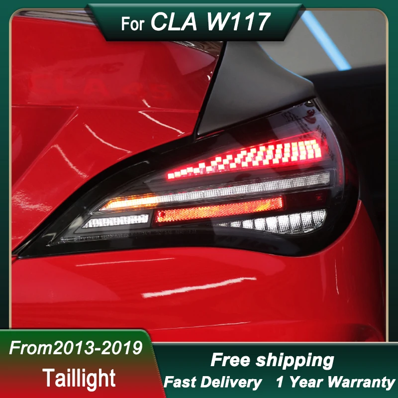 Phares Avant LED Pour Mercedes CLA W117 (2013-2019) - Version EU, Remplace Xenon, DRL Dynamiques, Plug & Play