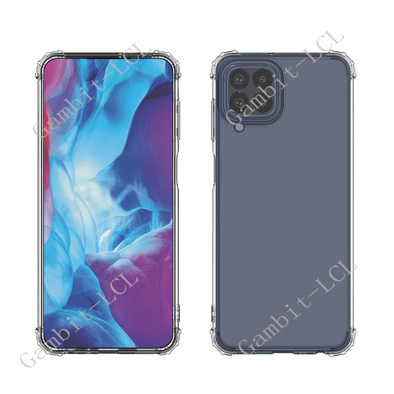 Shockproof Silicone TPU Back Cover - Anti-Falling Case