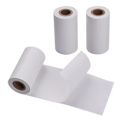 3 Rolls Printable Sticker Paper Direct Thermal Paper With Self-adhesive For PeriPage Pocket PAPERANG