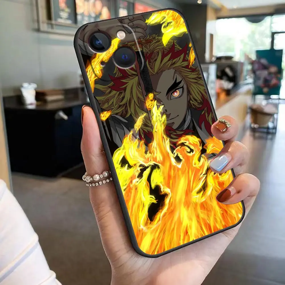 thumbnail image 1 of TanjiRo Nezuko Demon Slayer funda de teléfono para Apple 16 iphone 15 14 13 12 11 Pro XS Max Mini X SE 8 7 Plus funda Capa, 1 of 5