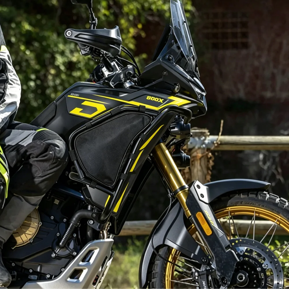 2025- DS800 X DS 800 X Rally Motorcycle Frame Crash Bars Bags For VOGE DS800X Rally Bumper Bag Waterproof Bag Repair Tool Bag 2