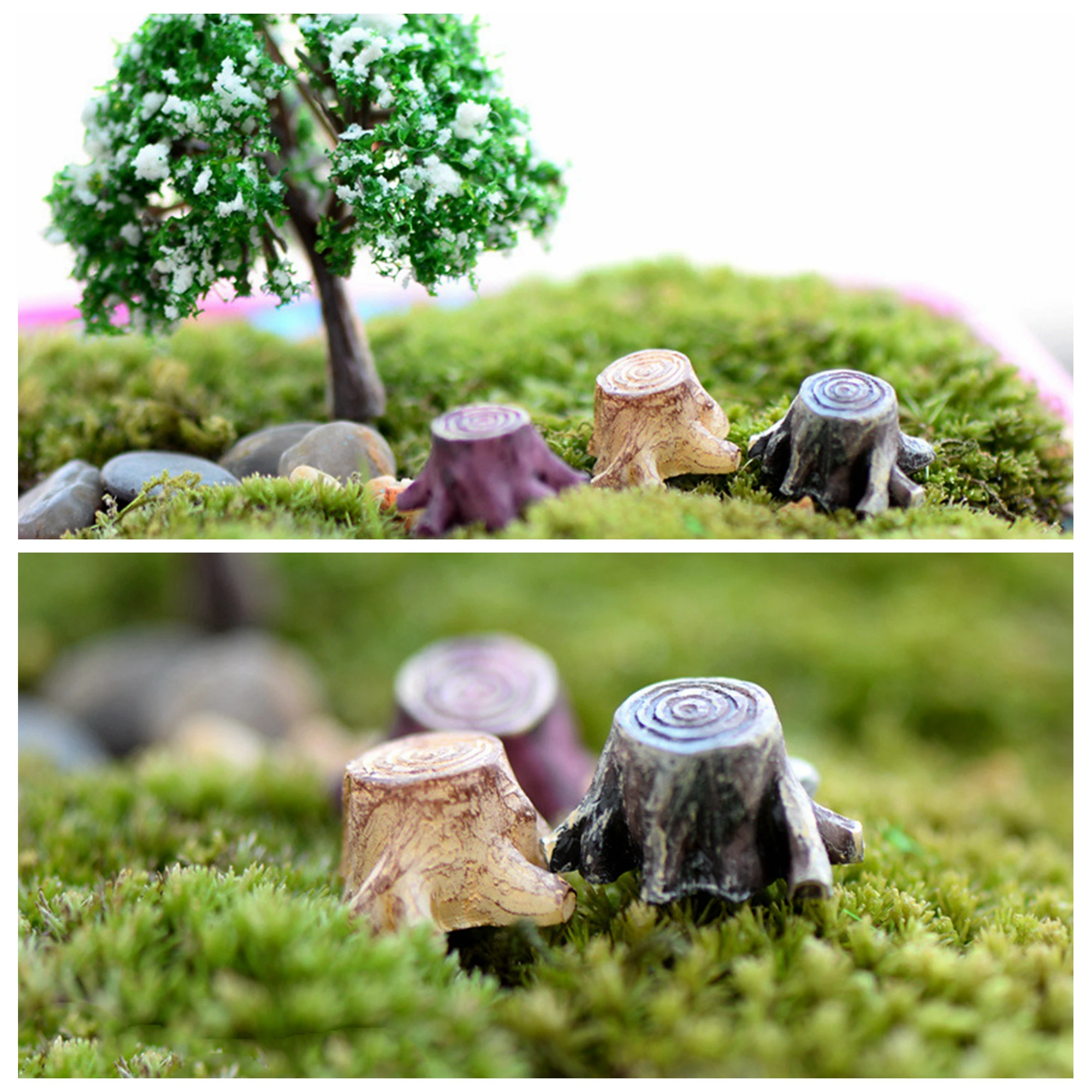 Lot De 24 Accessoires Miniatures De Jardin – Plantes, Mobilier, Déco – Pour Maison De Poupée, Diorama Ou Déco Miniature