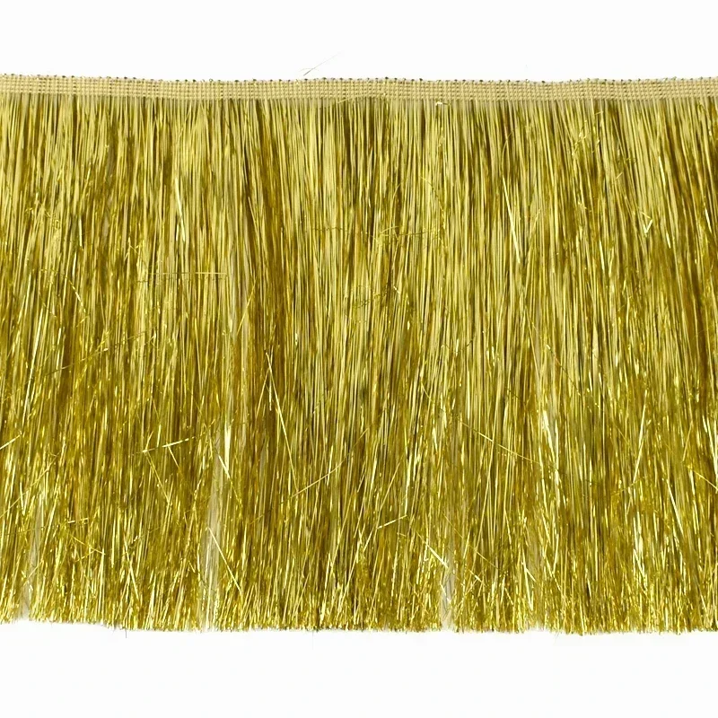 10/20M 10/15/20cm Colorful Glitter Fringe Tassel Lace Latin Dress Stage Clothes Curtain Tassles Trim Tape DIY Sewing Accessories