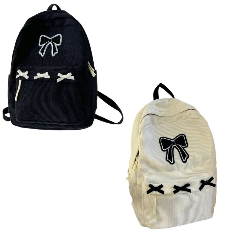 Large Capacity Backpack for Women School Backpack Bowknot Backpack Rucksacks