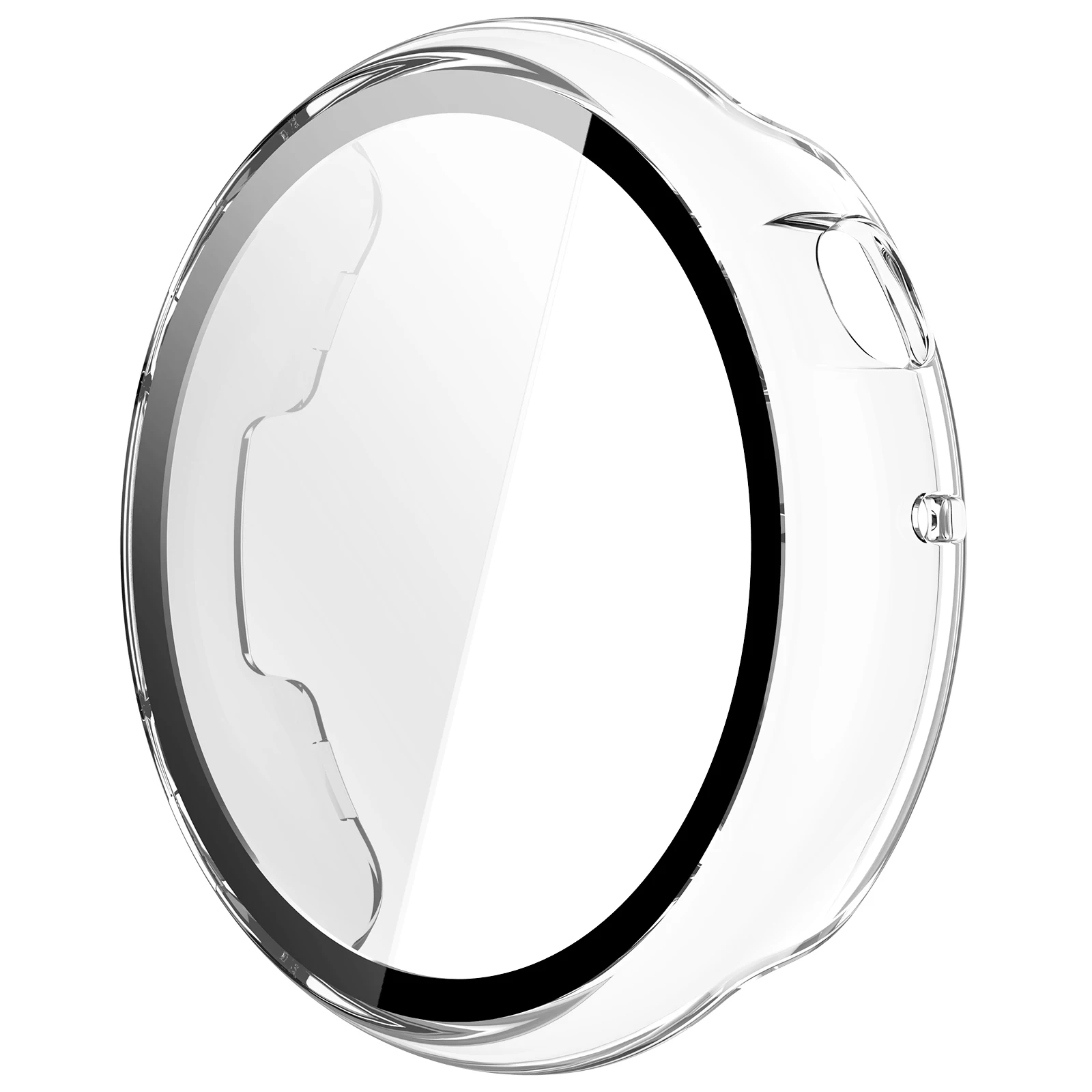 Premium Tempered Glass Protective Case for Honor Watch Fit - 44mm Screen Protector and Bumper Frame