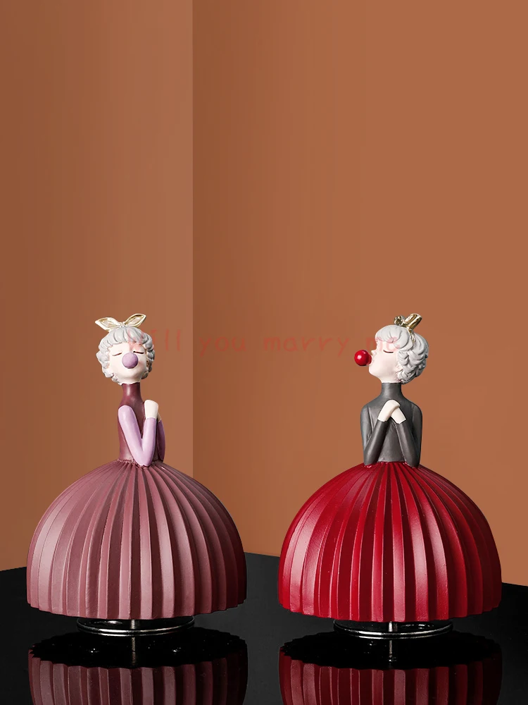 

Rotating Music Box Valentine's Day Gift Girlfriends' Gift Decoration Girl Children's Birthday Gifts