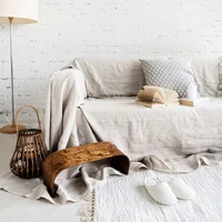 Premium Quality Sofa Slipcover, 100% Linen Sofa Cover ,Soft Couch Chair Cover for Living Room Bedroom LOVESEAT Home Textile 2