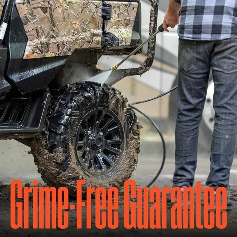 Gas Pressure Washer Onboard Soap Tank Spray Gun and Wand for Cars Fences Driveways Homes Patios Furniture
